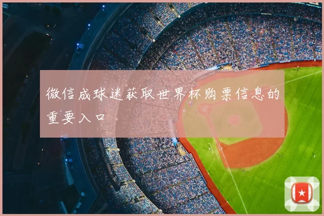 微信成球迷获取世界杯购票信息的重要入口