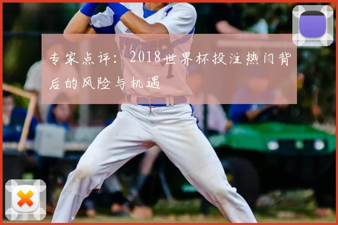 专家点评:2018世界杯投注热门背后的风险与机遇